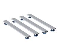 Geberit Accessori - Kit di montaggio grezzo 700 mm, altezza 6-12 cm, per piatti doccia fino a 1400 mm 554.959.00.1