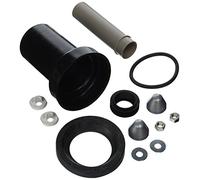 Geberit - Set di collegamento Geberit Per Wc Sospeso, lunghezza 18,5 cm, con guarnizione anulare: D90 mm D1 = 45 mm cromo opaco, 152.404.46.1)