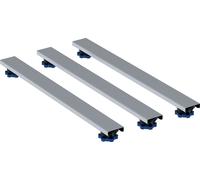 Geberit set piedi e traverse per piatto doccia in resina, piedi regolabili in altezza 6-12 cm - 554.955.00.1