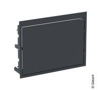 Geberit set prefabbricato per lavabo ONE, design sospeso, 115420DW1, ONE nero profondo [Elementi ad Incasso > Accessori per Elementi Incasso]
