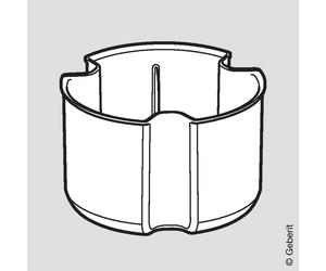 Geberit Setaplano contenitore del sifone antiodore 50 mm, 243572001, Setaplano [Piatti Doccia > Accessori per Piatti Doccia]