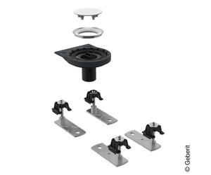 Geberit Setaplano set base di installazione verticale con 4 piedi, 154030001, Setaplano [Piatti Doccia > Ricambi per Piatti Doccia]