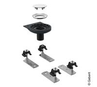 Geberit Setaplano set costruzione grezza verticale con 4 piedi, 154030001, Setaplano [Piatti Doccia > Ricambi per Piatti Doccia]