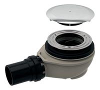 Geberit Sifone Doccia D90 con Tappo per Piletta Cromo | 150.583.21.1
