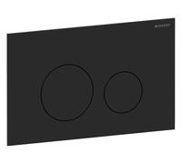 Geberit Sigma 40 - Piastra rotonda per sciacquone Sigma in acciaio inox, 8 cm (UP720) e 12 cm (UP320)