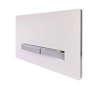 Geberit 115.788.11.2 Parte di ricambio per sciacquone Piastra a filo Bianco, Cromo