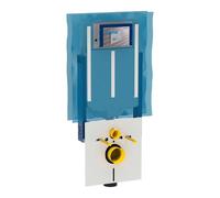 cassetta incasso geberit sigma 8 con modulo d'installazione combifix per vaso sospeso 109 cm