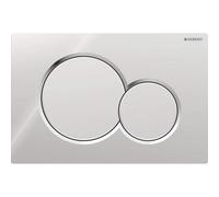 Geberit Sigma01 - Pulsante di azionamento, cromo brillante/opaco 115.770.KA.5