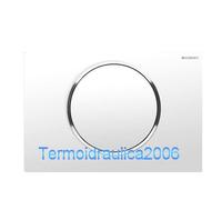 Piastra attuatore Geberit Sigma10 per il lavaggio a filo/stop, colorazione: bianco / cromo lucido cromato