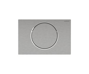 Geberit Sigma10 placca di azionamento per maniglia di supporto pieghevole, per azionamento a distanza Round, 115705SN6, Round Sigma10 [Placche di Scarico > Placche di Scarico per WC]