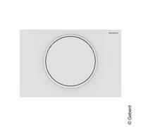 Geberit Sigma10 placca di azionamento Round, 115758015, Round Sigma10 [Placche di Scarico > Placche di Scarico per WC]