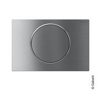Geberit Sigma10 placca di azionamento Round, 115758SN5, Round Sigma10 [Placche di Scarico > Placche di Scarico per WC]