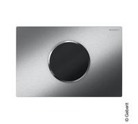 Geberit Sigma10 placca di azionamento Round, 115908SN6, Round Sigma10 [Placche di Scarico > Placche di Scarico per WC]