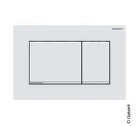 Geberit Sigma20 placca di azionamento Square, 115883JT1, Square Sigma20 [Placche di Scarico > Placche di Scarico per WC]