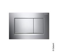 Geberit Sigma20 placca di azionamento Square, 115883KH1, Square Sigma20 [Placche di Scarico > Placche di Scarico per WC]