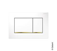 Geberit Sigma20 placca di azionamento Square, 115883KK1, Square Sigma20 [Placche di Scarico > Placche di Scarico per WC]