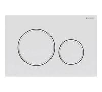 Geberit Sigma20 Round Betätigungsplatte - weiß