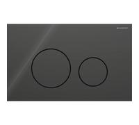 Geberit Sigma40 placca di azionamento Round, 115628SJ1, Round Sigma40 [Placche di Scarico > per WC]