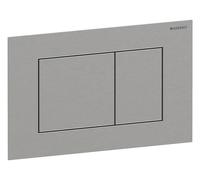 Geberit Sigma40 plaques de déclenchement, pour rinçage à 2 quantités, angulaires, acier inox, 115629FW1, 115629FW1, Colorazione: acciaio inossidabile spazzolato - CM