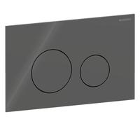 Geberit Sigma40 plaques de déclenchement, pour rinçage à 2 quantités, rond, verre, 115.628.JK.1, 115.628.JK.1, Colorazione: Lava