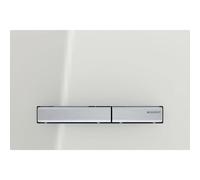 Geberit Sigma50 plaques de déclenchement pour rinçage à 2 quantités, 115.788.JL.2, 115.788.JL.2, Colorazione: cromato / grigio sabbia