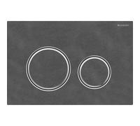 Placca Geberit Sigma50 RouArdesia Mustang / Cromato Doppio Tasto | 115.884.JM