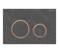 Placca di comando Geberit Sigma21 per 2 sciacquoni, colore metallo oro rosso, 115.650., Colorazione: oro rosa / mustang ardesia - 115.650.JM.1