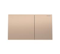 Placca di comando Geberit Sigma70 per 2 sciacquoni, 115.622., Colorazione: Acciaio inossidabile oro rosso - 115.622.QB.1