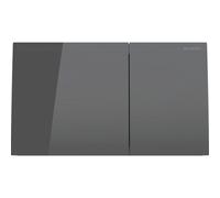 Placca di comando Geberit Sigma70 per 2 sciacquoni, 115.622., Colorazione: lava/vetro - 115.622.JK.1
