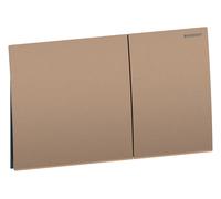 Placca di comando Geberit Sigma70 per 2 sciacquoni, 115.622., Colorazione: Acciaio inossidabile oro rosso - 115.622.QB.1