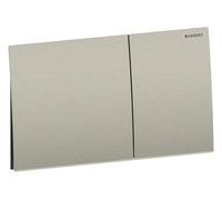 Geberit Sigma70 Plaques de déclenchement pour rinçage à 2 quantités, angulaires, 115622ID1, 115622ID1, Colorazione: nichel spazzolato - CM