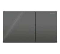 Geberit Sigma70 - Placca di comando, vetro/nero 115.622.SJ.1