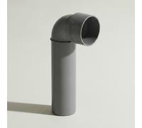 Geberit Silent-PP gomito di raccordo 90° lungo, 390.186.14.1
