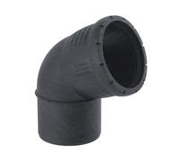 Geberit Silent-Pro - Arco con 1 manicotto, DN 100-67,5°