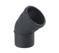 Geberit Silent-Pro - Arco con 1 manicotto, DN 150-45°