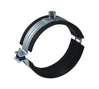 Geberit Silent-Pro - Fascetta stringitubo con attacco filettato, M8/M10 - DN 70, diametro: 75 mm