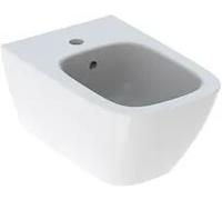 Bidet Sospeso Geberit Smyle Square 500.209.01.1 con Fissaggio Nascosto Bianco