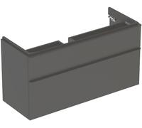 Geberit Smyle Square armadietto 118.4x47x61.7 cm sottolavabo sospeso nero 500.355.JK.1