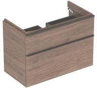 Geberit Smyle Square armadietto 88.4x47x61.7 cm sottolavabo sospeso noce 500.354.JR.1