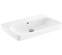 Geberit Smyle Square lavabo 74.5x48 cm rettangolare a parete-da mobile-da appoggio bianco lucida 500.249.00.2