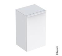 Geberit Smyle Square armoire latérale, 500359, 36x60x32,6cm, avec 1 porte ouverture à droite, 500.359.00.1, 500.359.00.1, Colorazione: Laccato lucido bianco