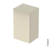 Geberit Smyle Square armoire latérale, 500360, 36x60x32,6cm, avec 1 porte ouverture à gauche, 500360JL1, 500360JL1, Colorazione: Laccato lucido grigio sabbia - CM