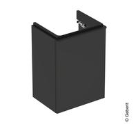 Geberit Smyle Square, meuble sous-lavabo, 500350, 442x617x356mm, avec 1 porte, ouverture à droite, 500350JK1, 500350JK1, Colorazione: lava / laccato opaco - CM