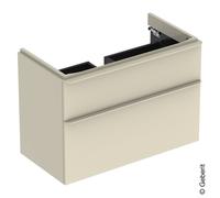 Geberit Smyle Square mobile sottolavabo, 2 scomparti estraibili, 500354JL1, Smyle Square [Mobili da Bagno > Mobili Lavabo]