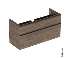 Geberit Smyle Square mobile sottolavabo, 2 scomparti estraibili, 500355JR1, Smyle Square [Mobili da Bagno > Mobili Lavabo]