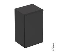 Geberit Smyle Armadio laterale quadrato, 500359, 36x60x32,6 cm, con 1 porta ad apertura a destra, Colorazione: Lava / laccato opaco - 500.359.JK.1