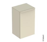 Geberit Smyle Square armoire latérale, 500359, 36x60x32,6cm, avec 1 porte ouverture à droite, 500359JL1, 500359JL1, Colorazione: Laccato lucido grigio sabbia - CM
