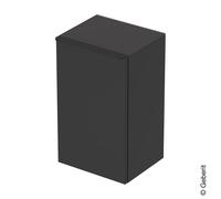 Geberit Smyle Armadio laterale quadrato, 500360, 36x60x32,6 cm, con 1 porta ad apertura a sinistra, Colorazione: Lava / laccato opaco - 500.360.JK.1