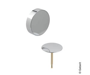 Geberit Split copertura per set scarico e troppopieno, 150300211, Split cromo [Rubinetteria Bagno > Sistemi di Scarico]