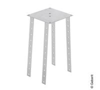 Geberit supporto da incasso per scarichi a pavimento, 388132001, Universal [Canaline Doccia e Scarichi Bagno > Accessori per Canaline Doccia e Scarichi Bagno]